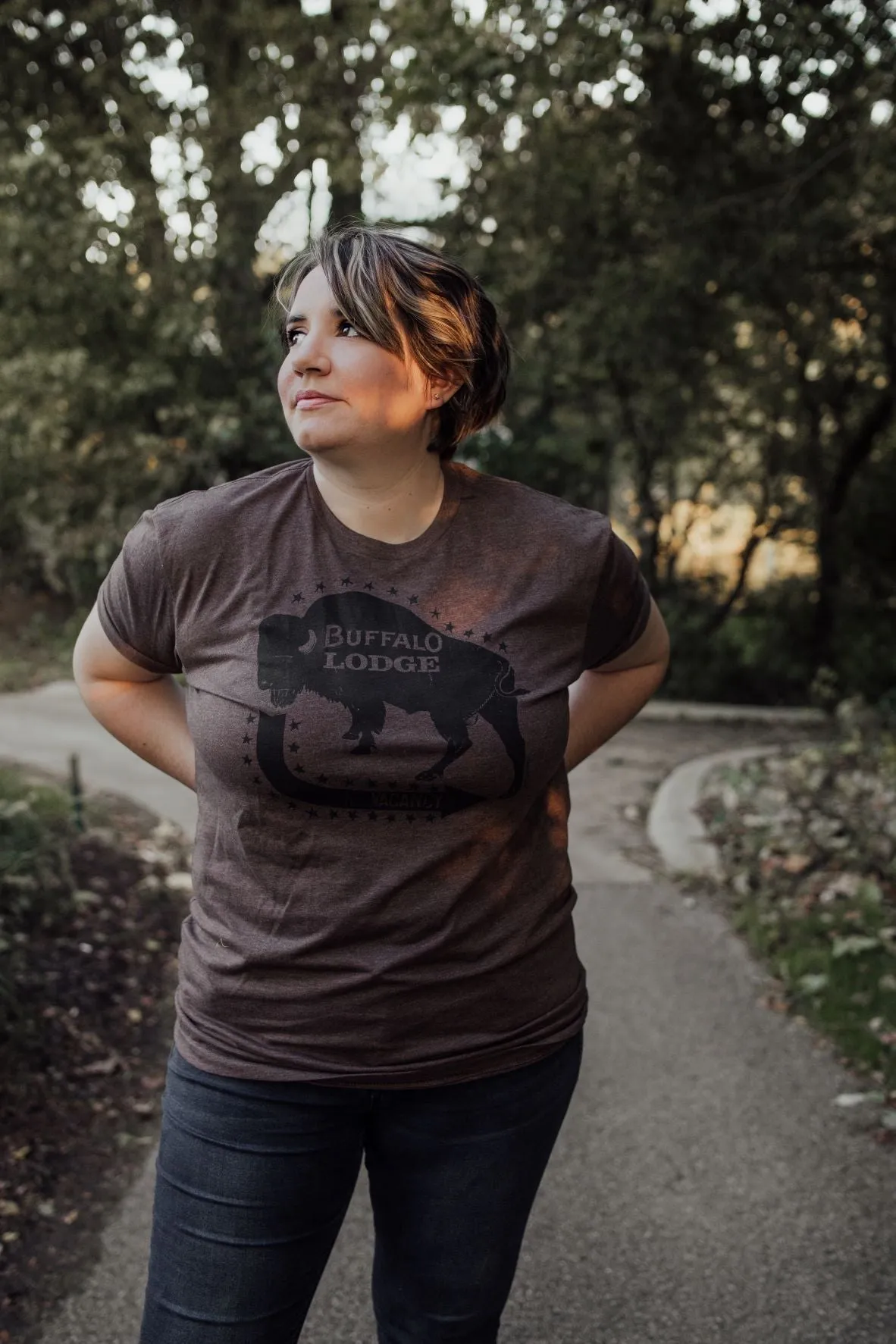Buffalo Lodge Graphic Tee (made 2 order) RBR