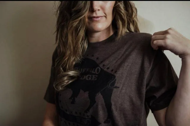 Buffalo Lodge Graphic Tee (made 2 order) RBR