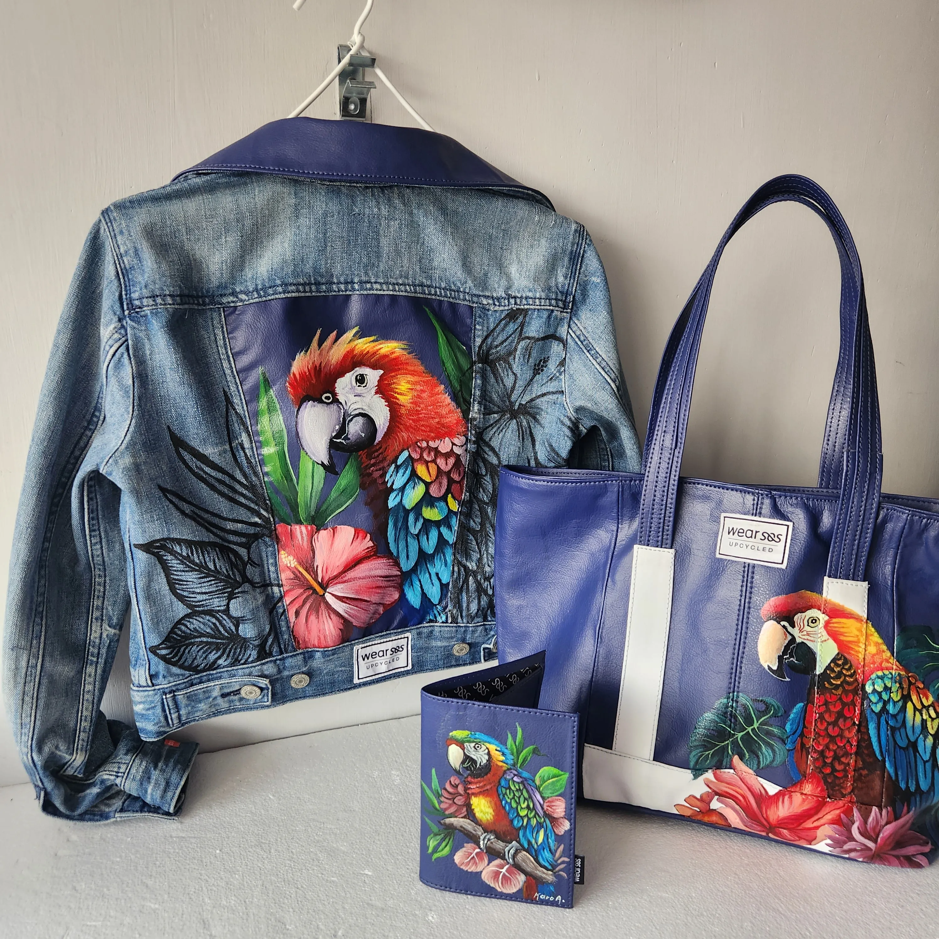 Customize it - Your Unique Handpainted Denim Jacket  -  Made to Order