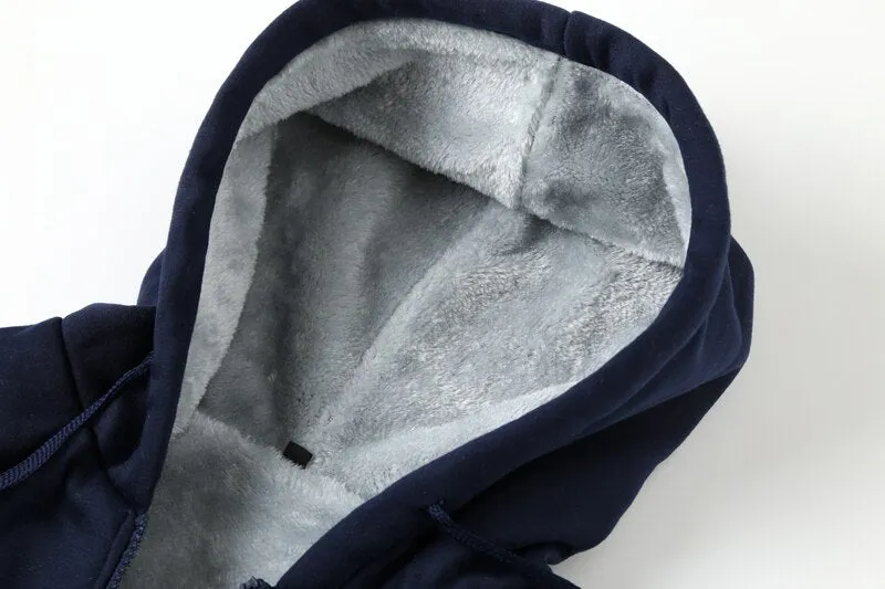 Hip-hop sportswear tracksuits 2019 winter Novelty Dabbing Pug hooded jackets Men casual wool liner keep warm sweatshirts hoodies