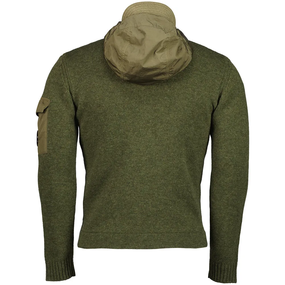 Junior Mixed Hooded Lens Knit