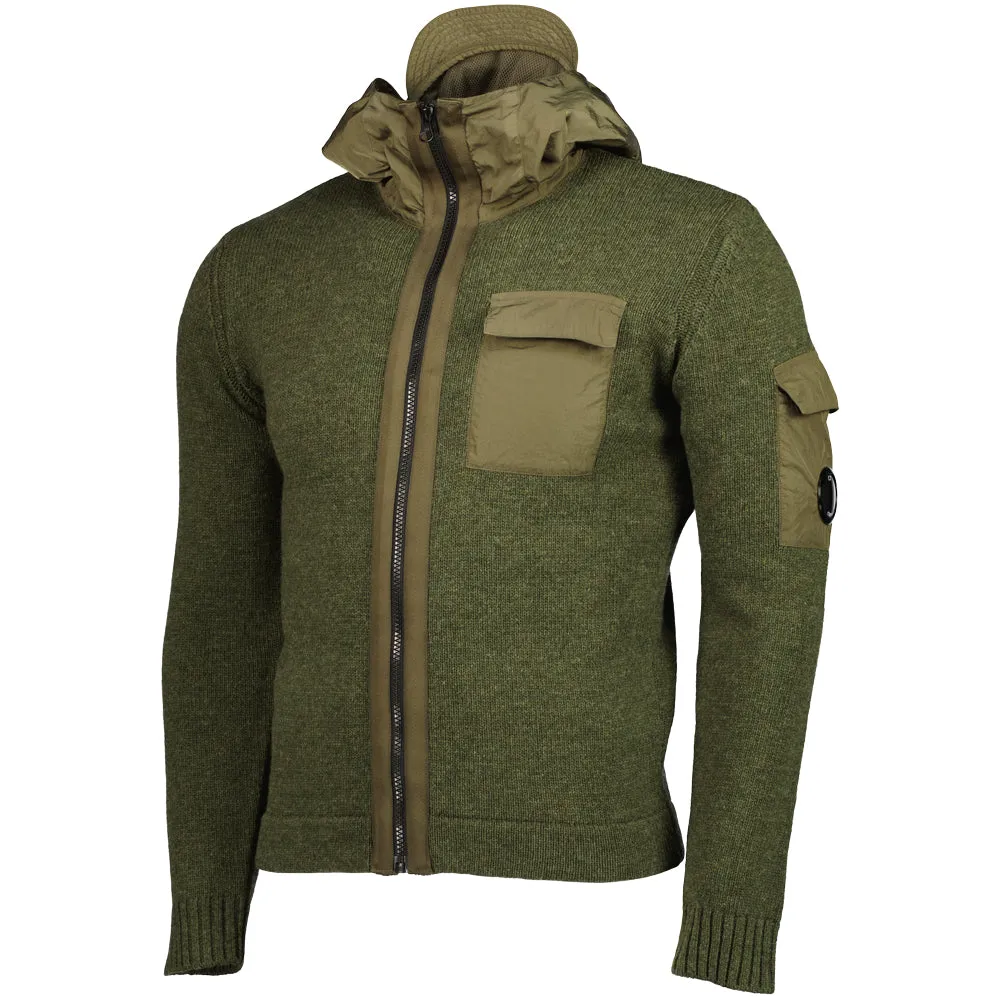 Junior Mixed Hooded Lens Knit