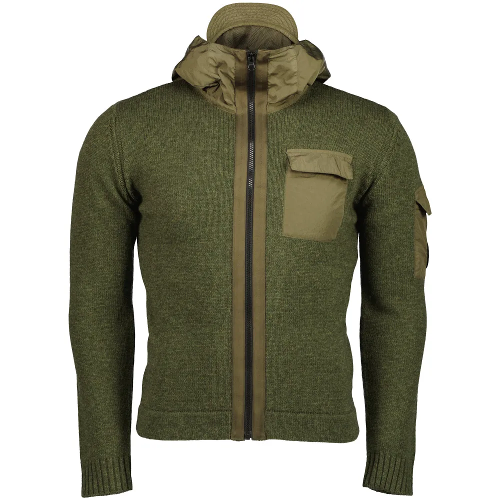 Junior Mixed Hooded Lens Knit