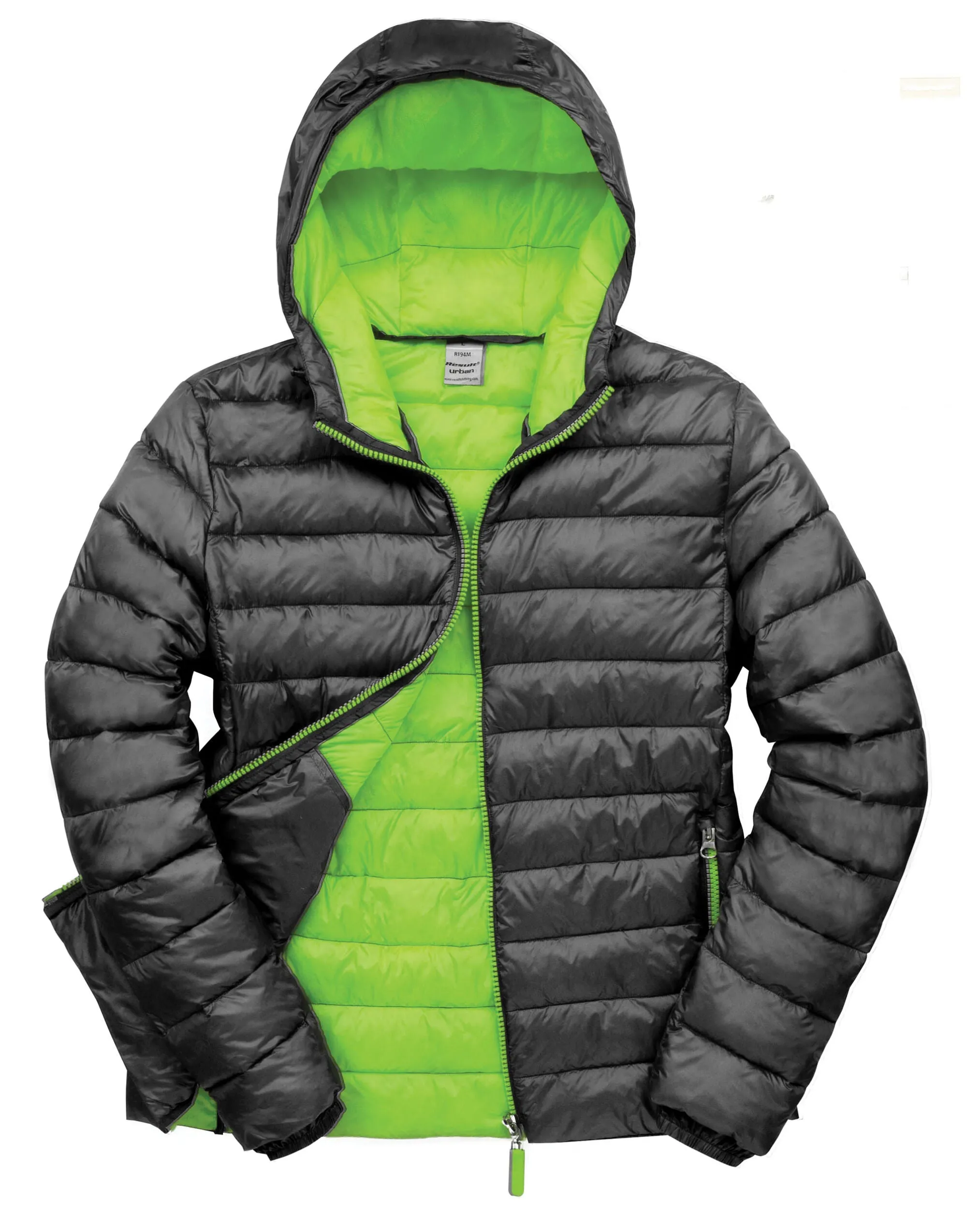 R194M Result Urban Mens Snowbid Hooded Jkt