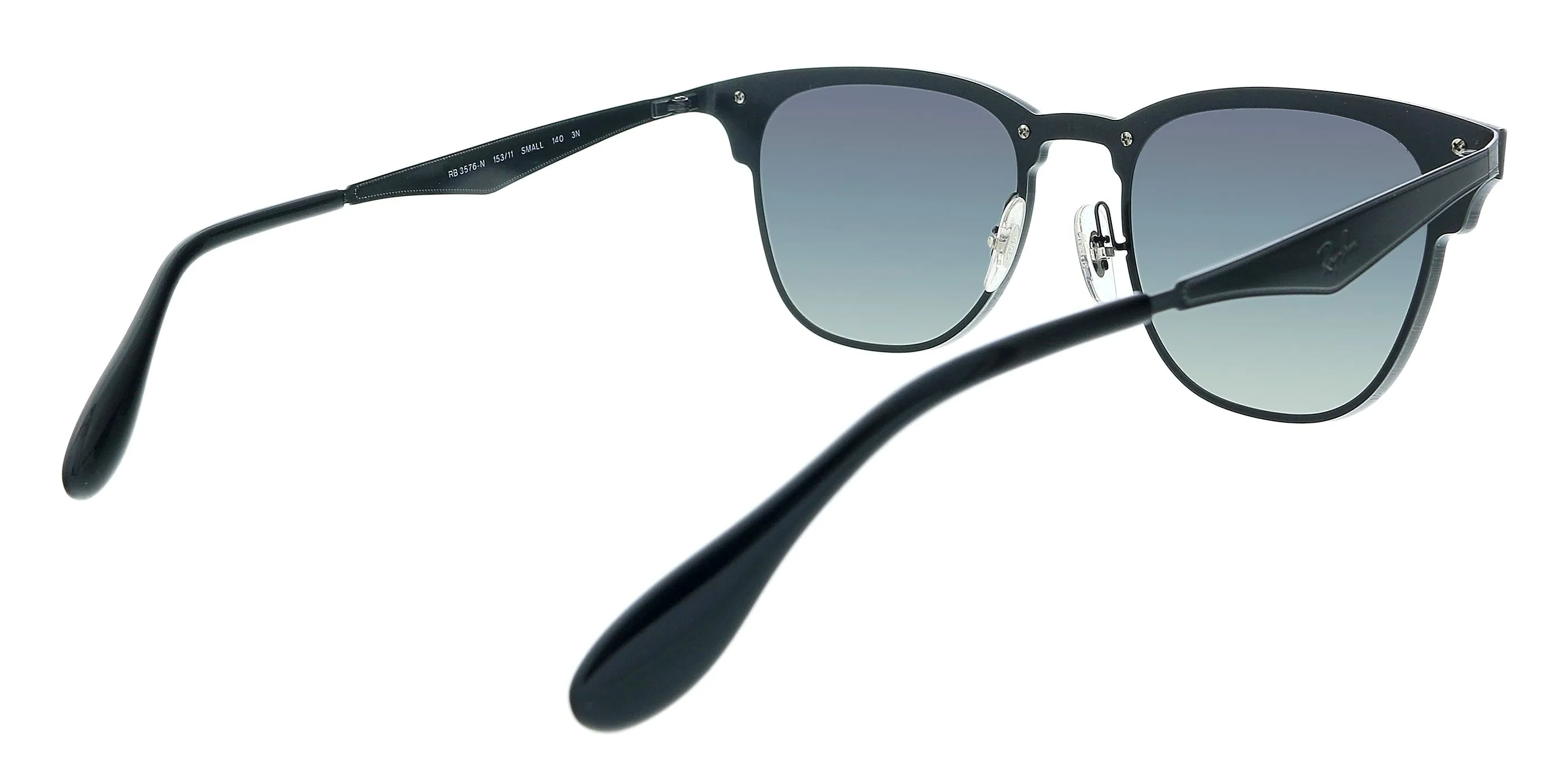 Ray-Ban 0RB3576N 153/11 Clubmaster Black  Square Sunglasses