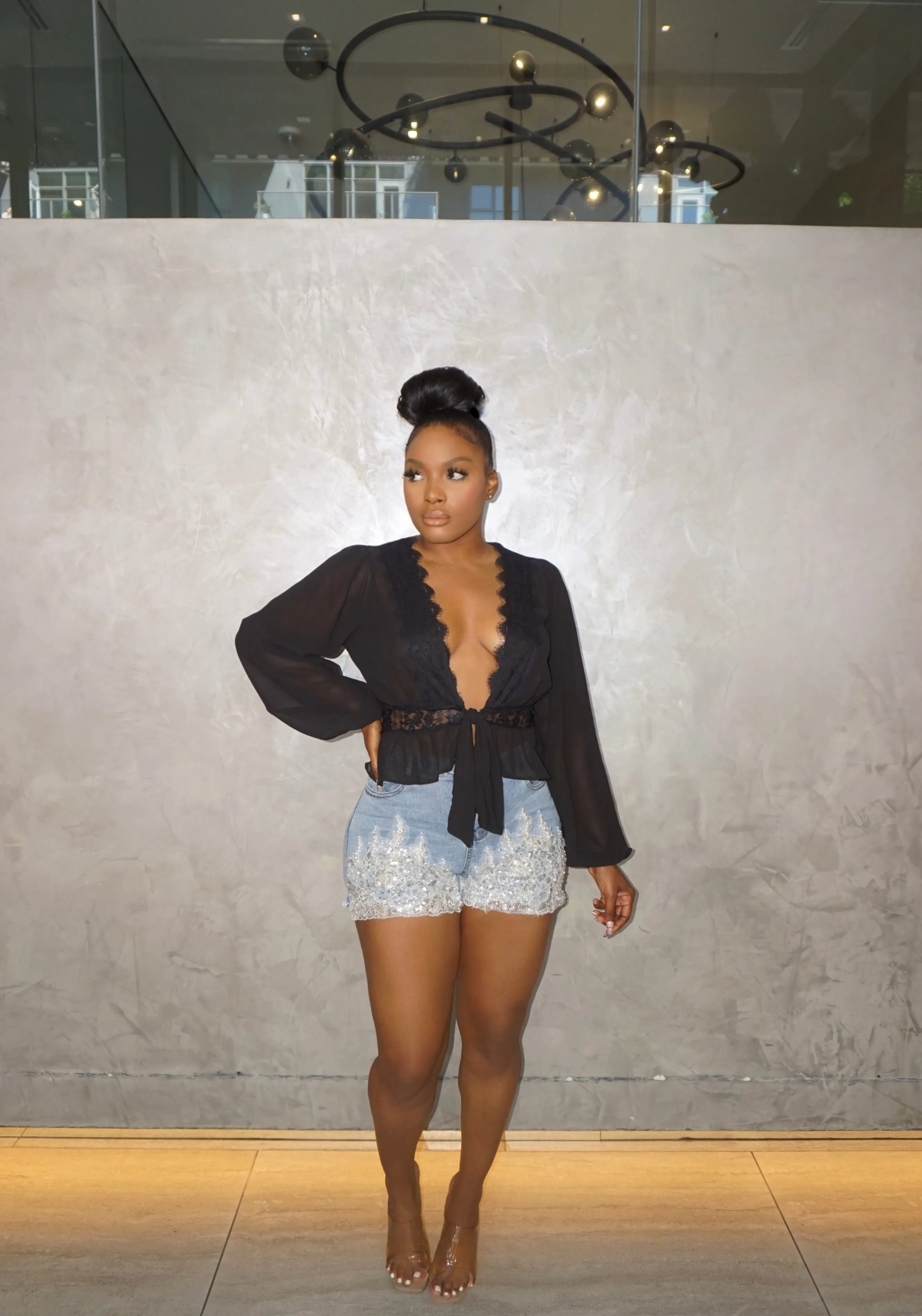 Sweet baby | denim shorts