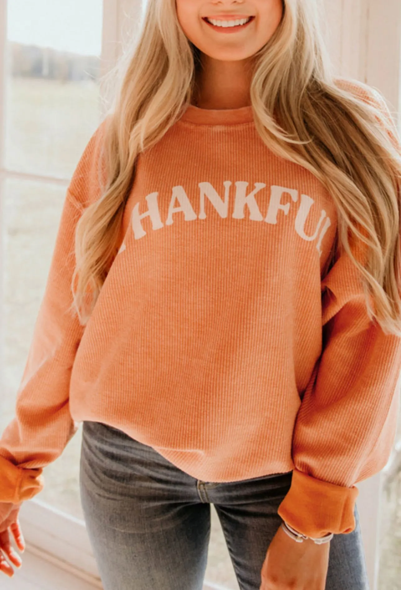 Thankful Corded Top